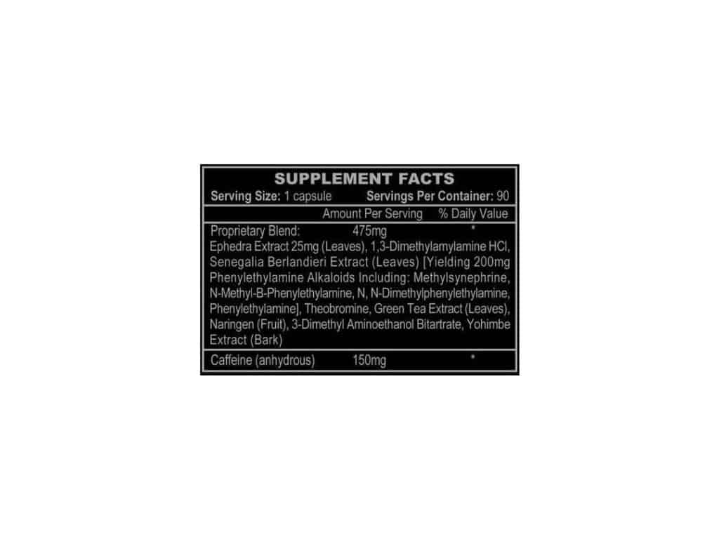 Hi-Tech Pharmaceuticals Stimerex Hardcore Underground 90 tablet