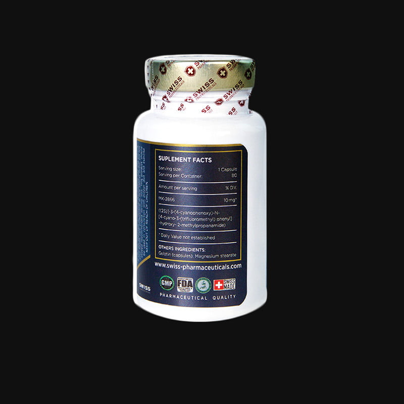 Swiss Pharmaceuticals Ostarine (MK-2866) 80 kapslí