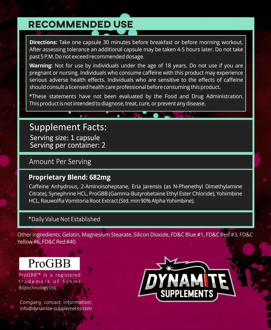 Dynamite Supplements Oxyslim Elite 60 caps