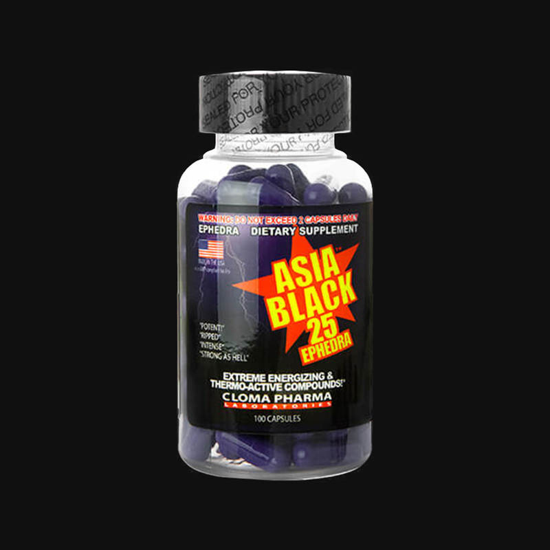 Cloma Pharma Asia Black 25 100 caps