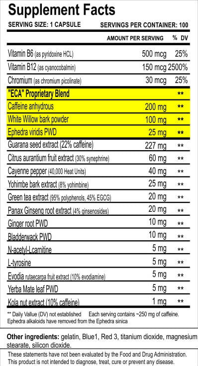 Cloma Pharma Asia Black 25 100 caps