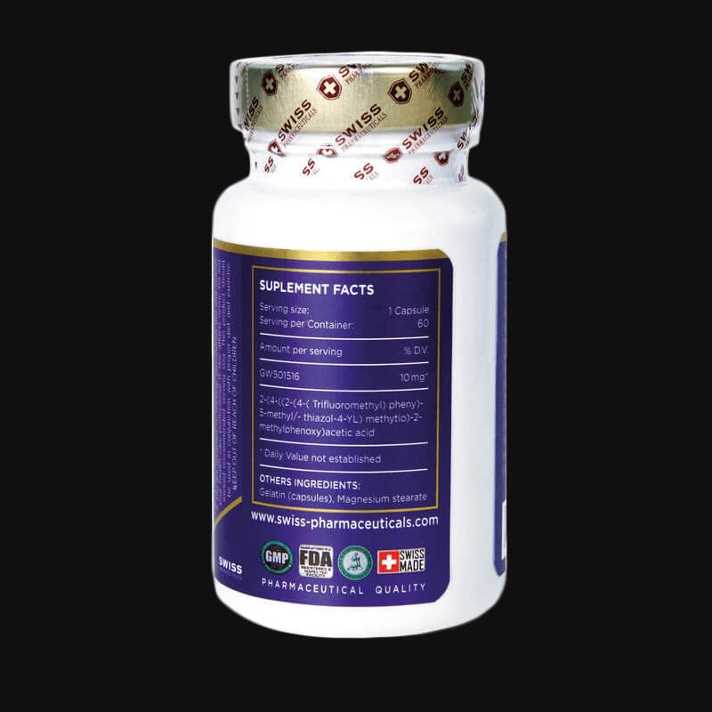 Swiss Pharmaceuticals Endurobol GW 501516 60 kapslí