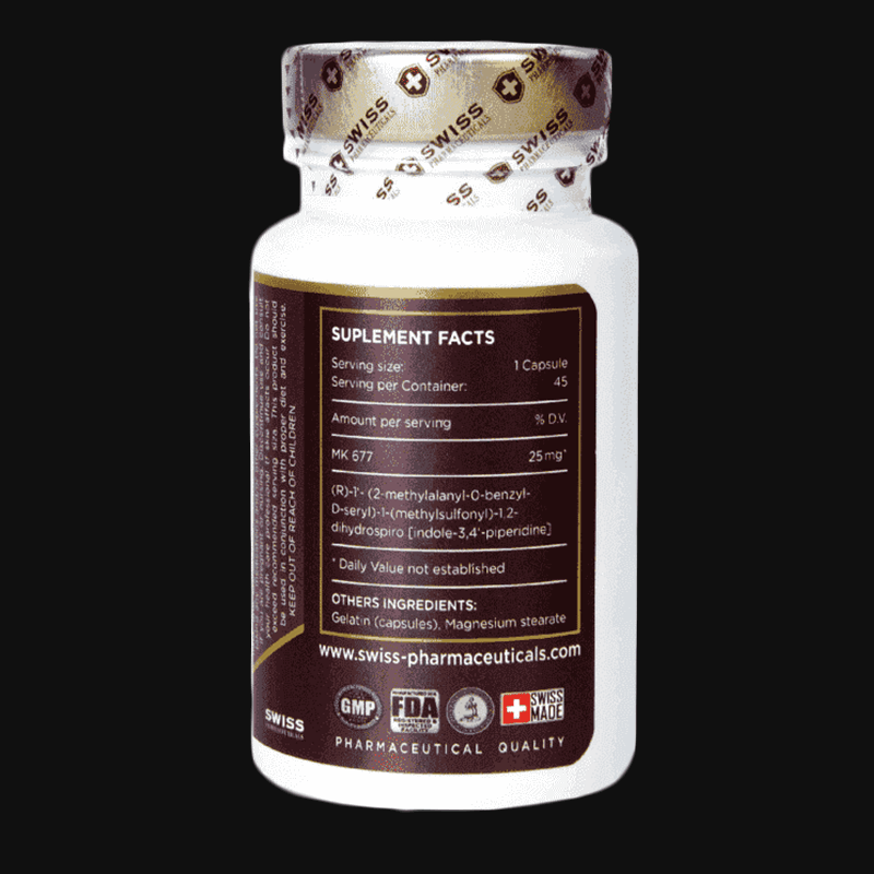 Swiss Pharmaceuticals IBUTAMOREN MK-677 45 kapslí