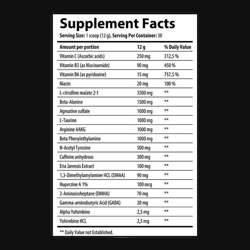 Gymlabs Nutrition Gun Powder 360 g