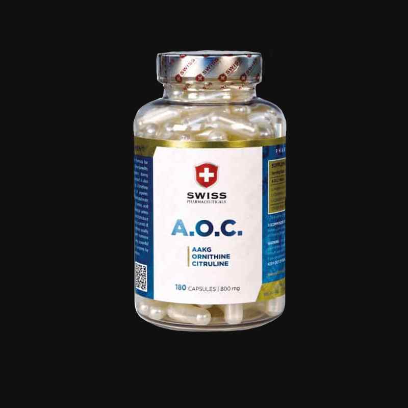 Swiss Pharmaceuticals - A.O.C - 180 kapslí