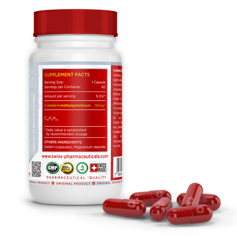 Swiss Pharmaceuticals 5-Amino-1MQ 60 kapslí