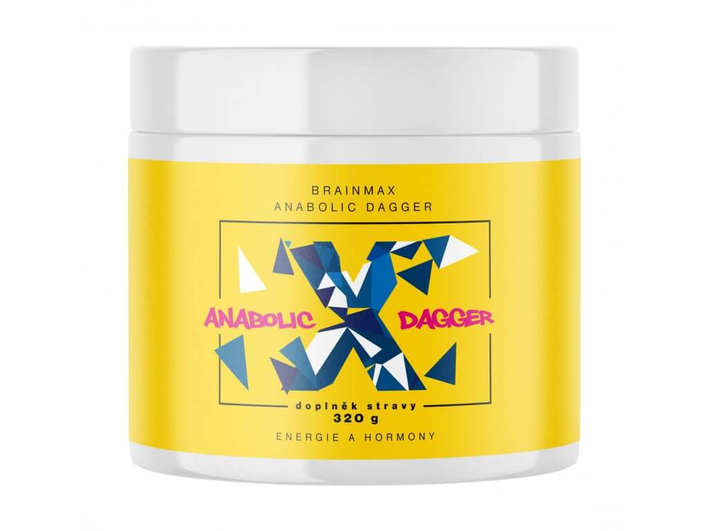 BrainMax 3.0 Anabolic Dagger 320 g –Červený Pomaranč