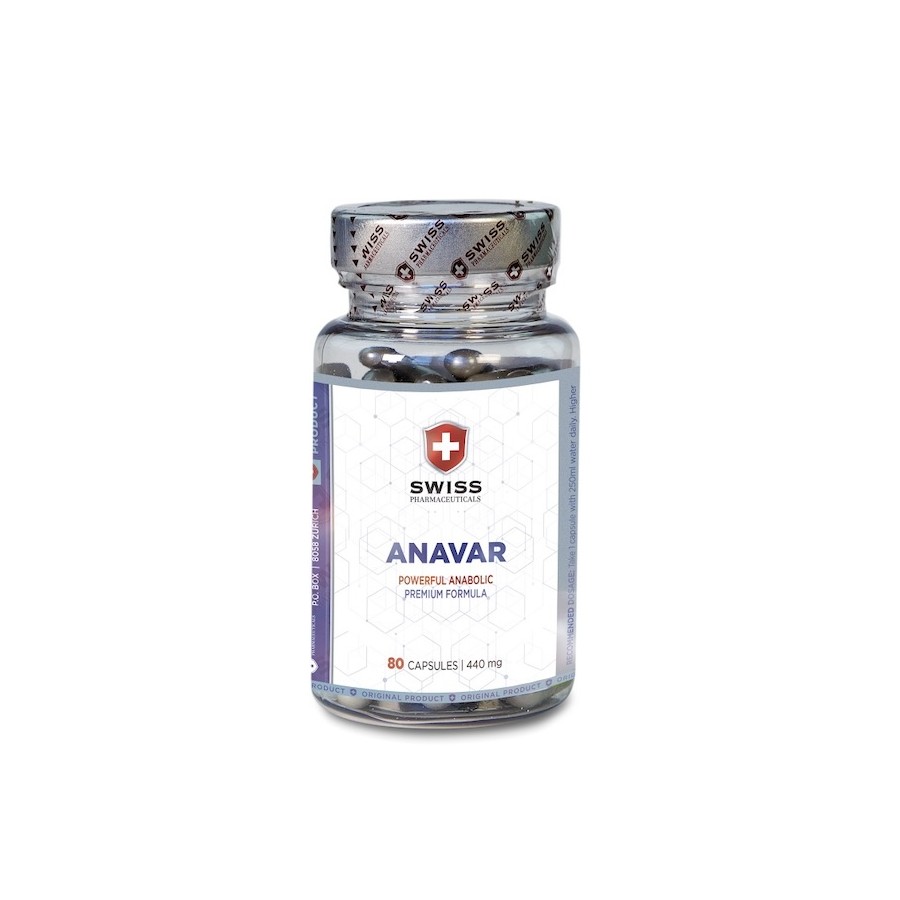 SWISS PHARMACEUTICALS - ANAVAR 80 caps