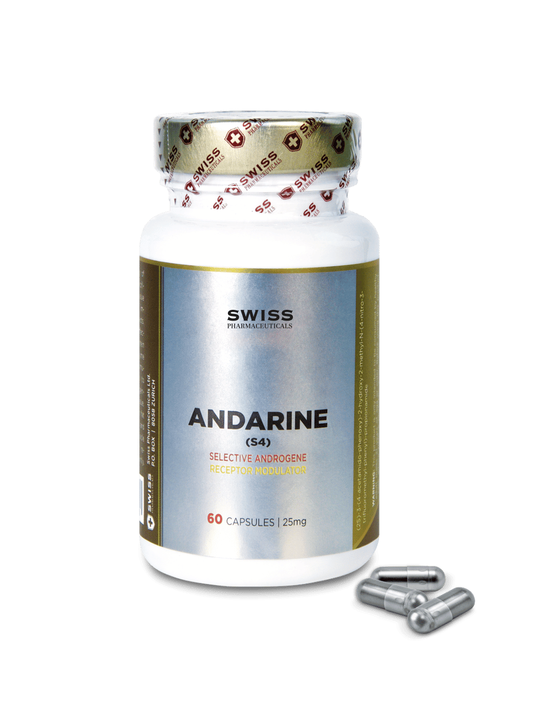 Swiss Pharmaceuticals ANDARINE 60 caps