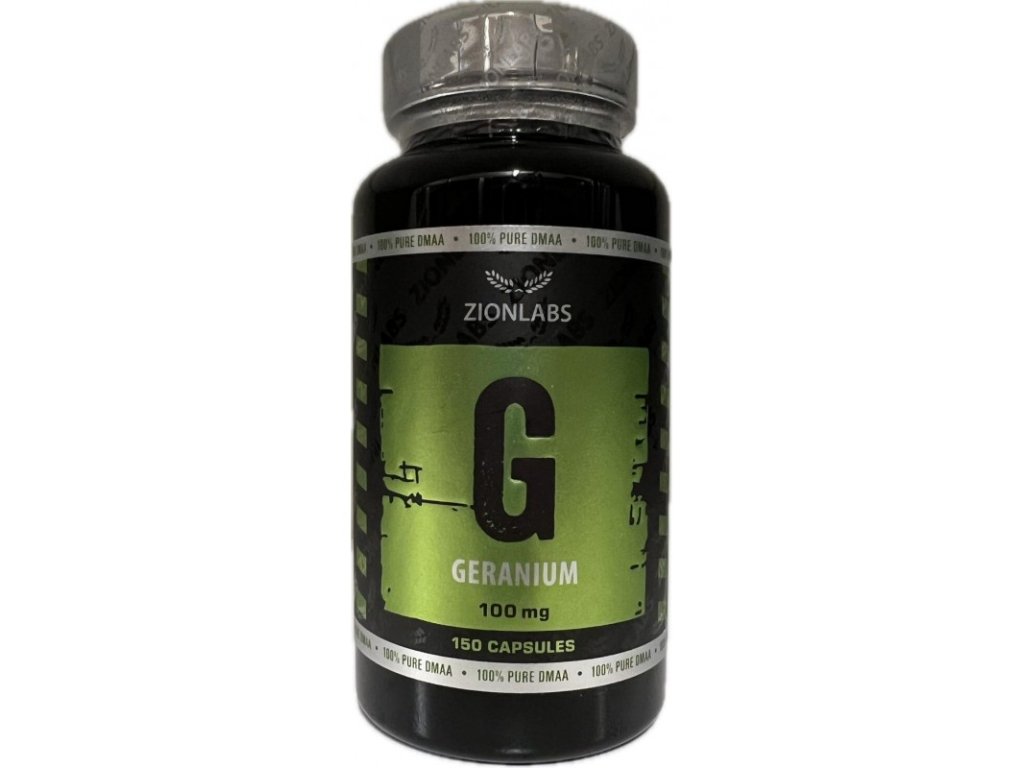 Zion Labs GERANIUM 150 kapslí 100 mg DMAA