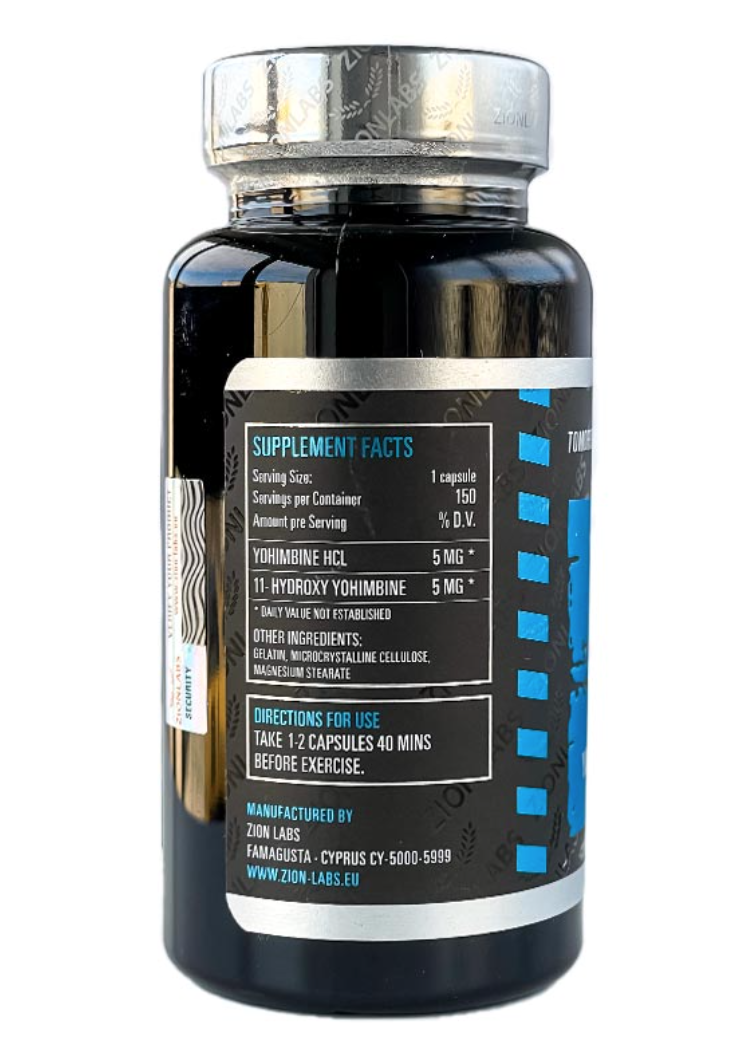 Zion Labs Double Yohimbine Y2 150 Caps