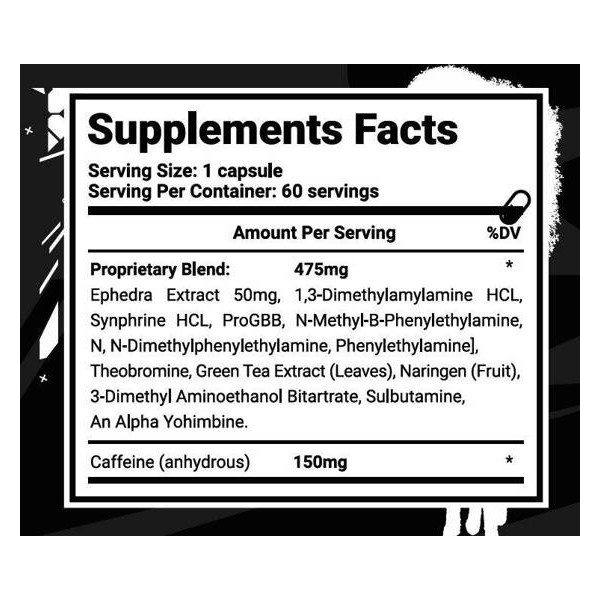 Holy Grail Holy Ephedrix 60 capsules