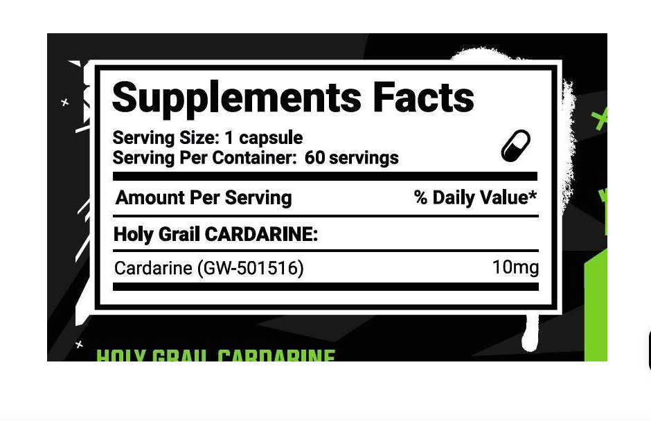 Holy Grail Holy Cardarine 60 kapslí