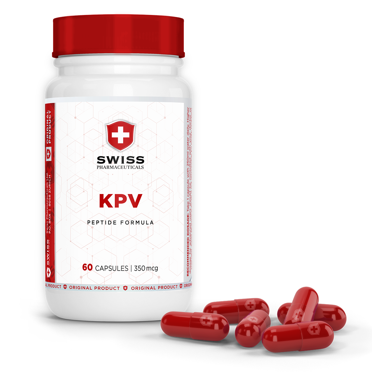 Swiss Pharmaceuticals KPV 60 kapslí