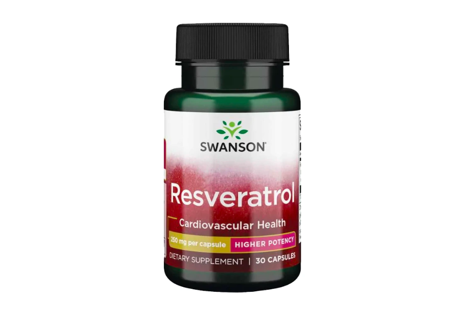 Swanson Resveratrol 250mg 30 kapslí