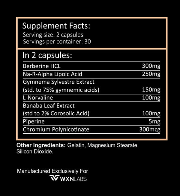 WXN Labs Insulin Shot 60 Capsules