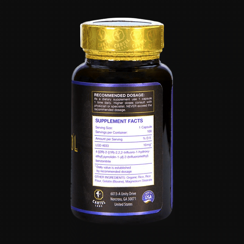 Cartel Labz Ligandrol LGD-4033 100 kapsli